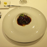 Le FAVORI - ウナギのブレゼ ポワヴラードソース
      　フォワグラ　無花果　賀茂茄子オランダ煮　フランス産茸