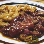 天柳 - レバー（700円）とミノ（700円）