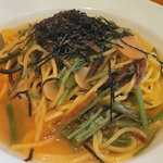 ベルソリーゾ - 山菜の和風スパゲティ