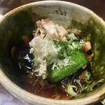 追分茶屋 - 水茄子の揚げだし