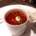 ボナ・フェスタ - トマト風味のボルシチスープ　 トマト濃厚～
