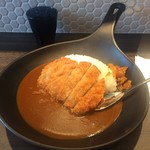 エキスパイス - シェフズカレー＋トンカツトッピング