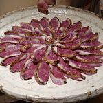 銀座 しのはら - 合鴨とキノコの鍋