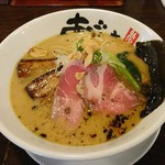 麺屋あごすけ - 醤油濁白湯豚麺