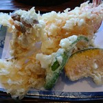 そば屋 きしち - 天ぷら アップ