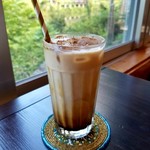 カフェ 七色の風 - ビターチョコソイラテ