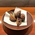 季彩や　ひで - 愛媛県産 和栗の唐揚げ