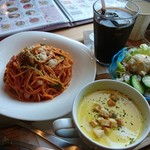 ベリーベリースープ - お得なナポリタンセット(税込980円)