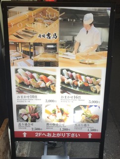 Sushiyoshino - １階 看板