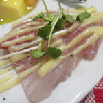 ビストロ アオキ - ワラサのカルパッチョ