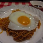 ビストロ アオキ - 赤焼きそば