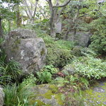 虎屋 壺中庵 - 門をくぐるとお庭が・・・