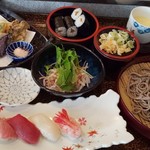 日本橋 - 日替りすしセット 月曜日 1296円