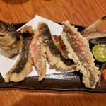 沖縄料理ちぬまん - グルクンの唐揚げ