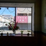 行徳ビリヤーニーハウス - 窓の外には…神田川でなく昇龍