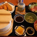 二葉 - 料理写真:日替わり膳ランチ＋鰻わっぱ飯