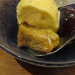 玄斎 - 七味のアイスクリームと揚げ泡麩