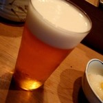鳥よし - 生ビール