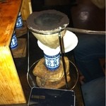 一滴目が落ちてるくるまで２０分かかります