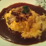 きのこオムライス