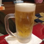 台湾料理 百鮮味 - 生ビール☆