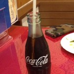 台湾料理 百鮮味 - 瓶で出てくるコーラ☆