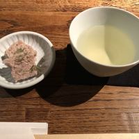 蕎麦懐石 無庵 - 菊姫 ひやおろし と鴨テリーヌ