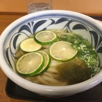 ふる里うどん  - 温うどんでした！どっちにもあうよね