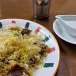 ハラールフードマルハバ - MUTTON BIRYANI。