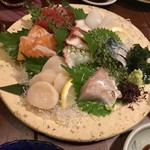 こだわり創菜と沖縄料理 居酒屋 葉月 - 刺身盛合せ