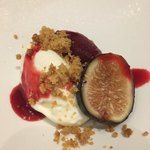 ル モンド グルマン - マスカルポーネとカシスのソルベ