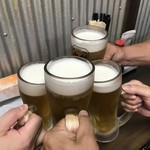 立呑み 黄猫 - 生ビール300円で乾杯！