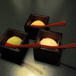 マルコポーロ - アイス（抹茶、コーヒー、レモンシャーベット）