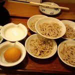 蕎麦切り 西本 - 出石で良く食べる皿そば　嬉しい
