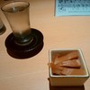 創作旬菜 NEXT - 料理写真:日本酒とお通し