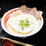 おれ流ラーメン鶏さき麺いち - クリーミー鶏白湯 塩