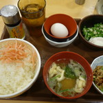 すき家 - まぜのっけ朝食　３４０円