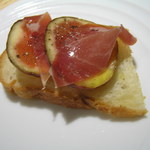 レストラン メルキュール - 無花果のタルティーヌ