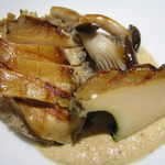 レストラン メルキュール - 鮑あわびのグリエ　ポルチーニソース