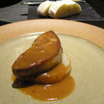 レストラン メルキュール - フォワグラと大根　五香粉風味