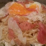 ア ミオ アージョ - 冷製カルボナーラ
