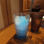 北海道ラーメン 帯広ロッキー - ブルーハワイ