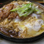 クイーンベル - かつとじ鍋定食￥950