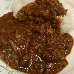 ぽえむ - スパイシーカレーセット。