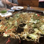 お好み焼き 福竹 - ぶたそば