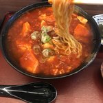 福士豆腐食堂 - おぼろラーメン 4辛