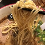 熊本ラーメン 黒亭 - 麺