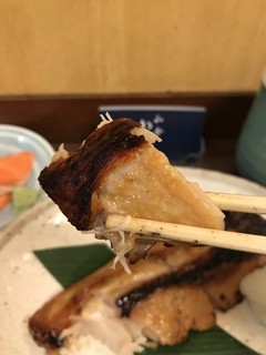 washokukatou - 金目鯛西京焼アップ。肉厚な身はジューシーで、濃すぎない味噌味が満遍なく浸透していて、とても美味しくいただきました（╹◡╹）