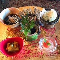 僧伽小野 一秀庵 - 前菜たち♪