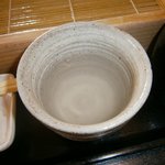 手打ちそば さん七 - 蕎麦湯③